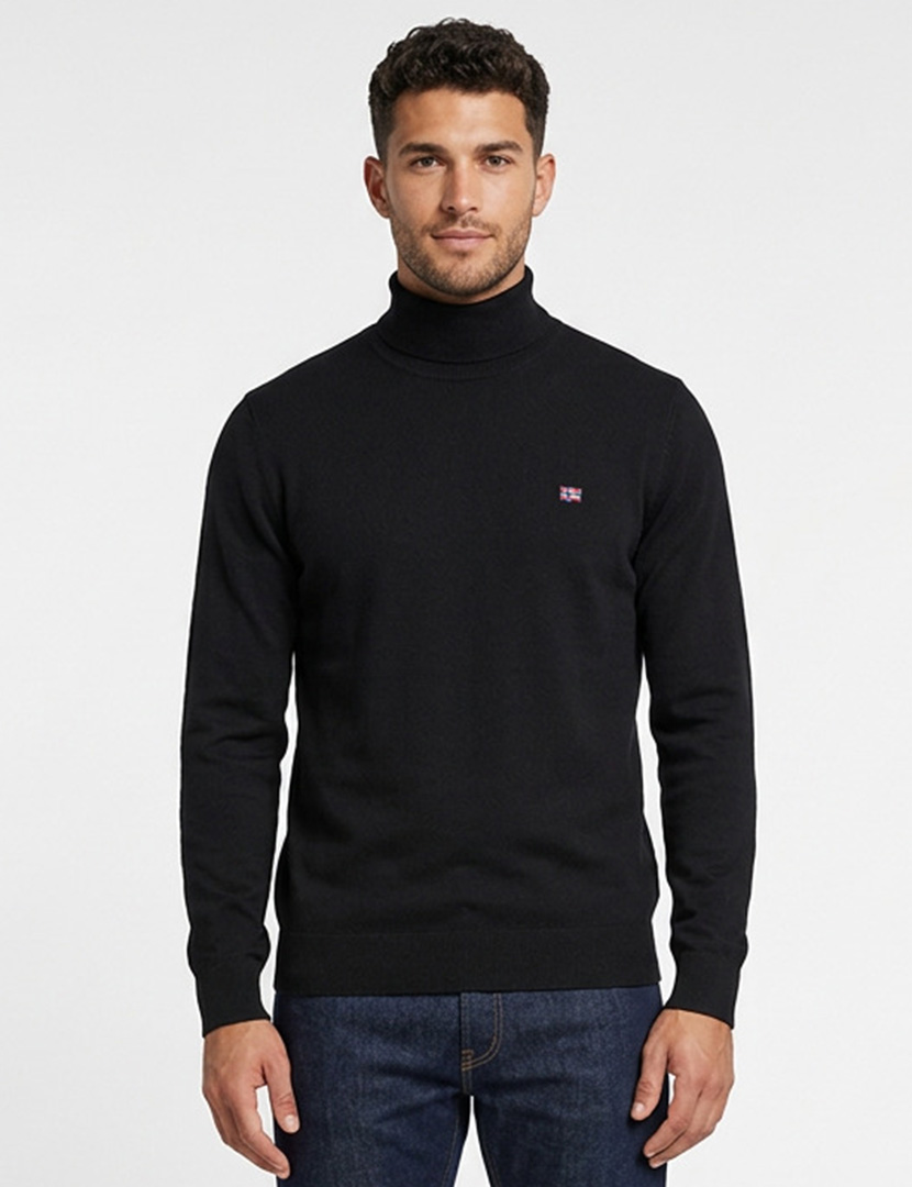 Pull Noir Homme