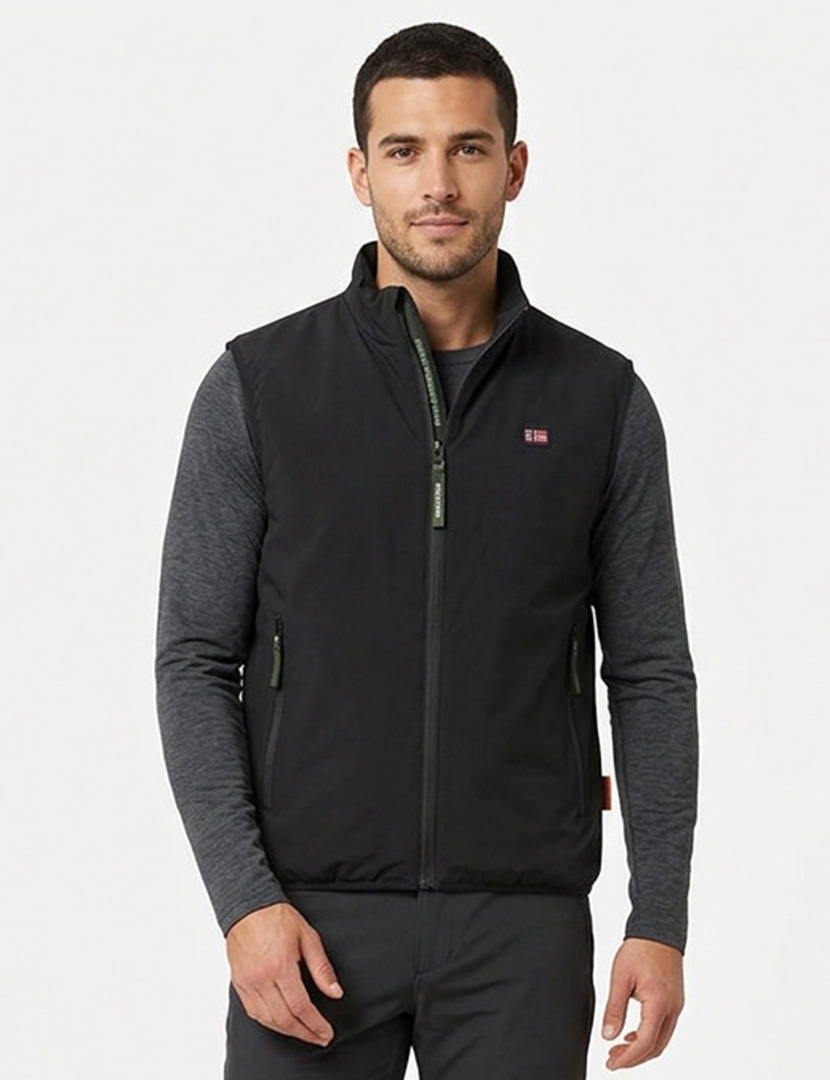 Black Men's Vest