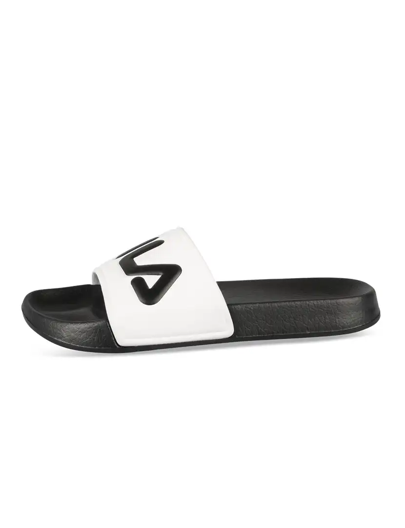 Chinelos Otranto Linear Teens White-Black-Acid Lime