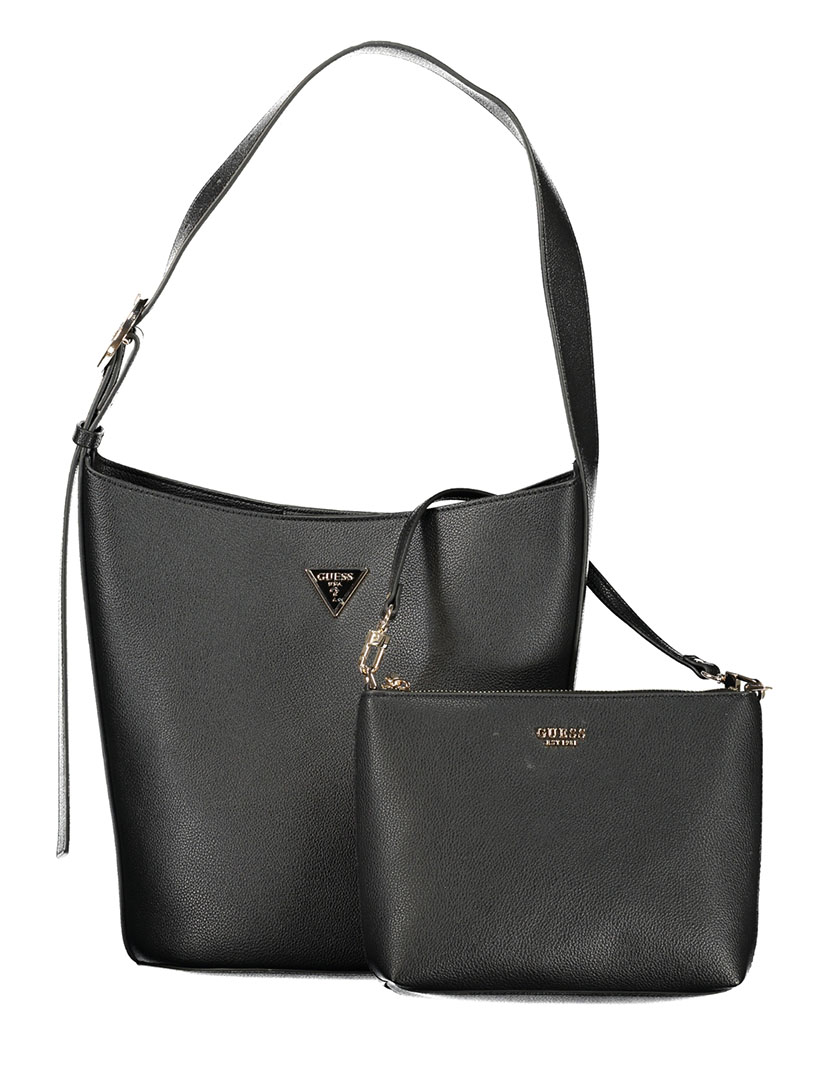Meridian II Black Shoulder Bag