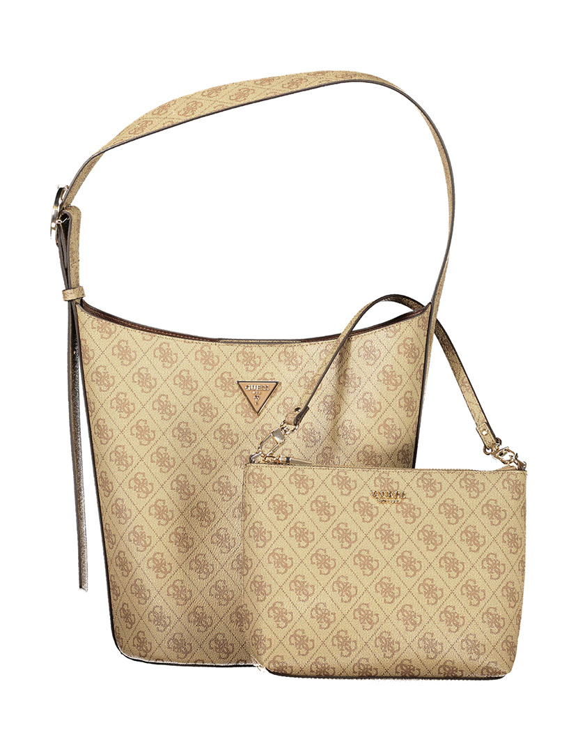 Meridian II Beige Shoulder Bag