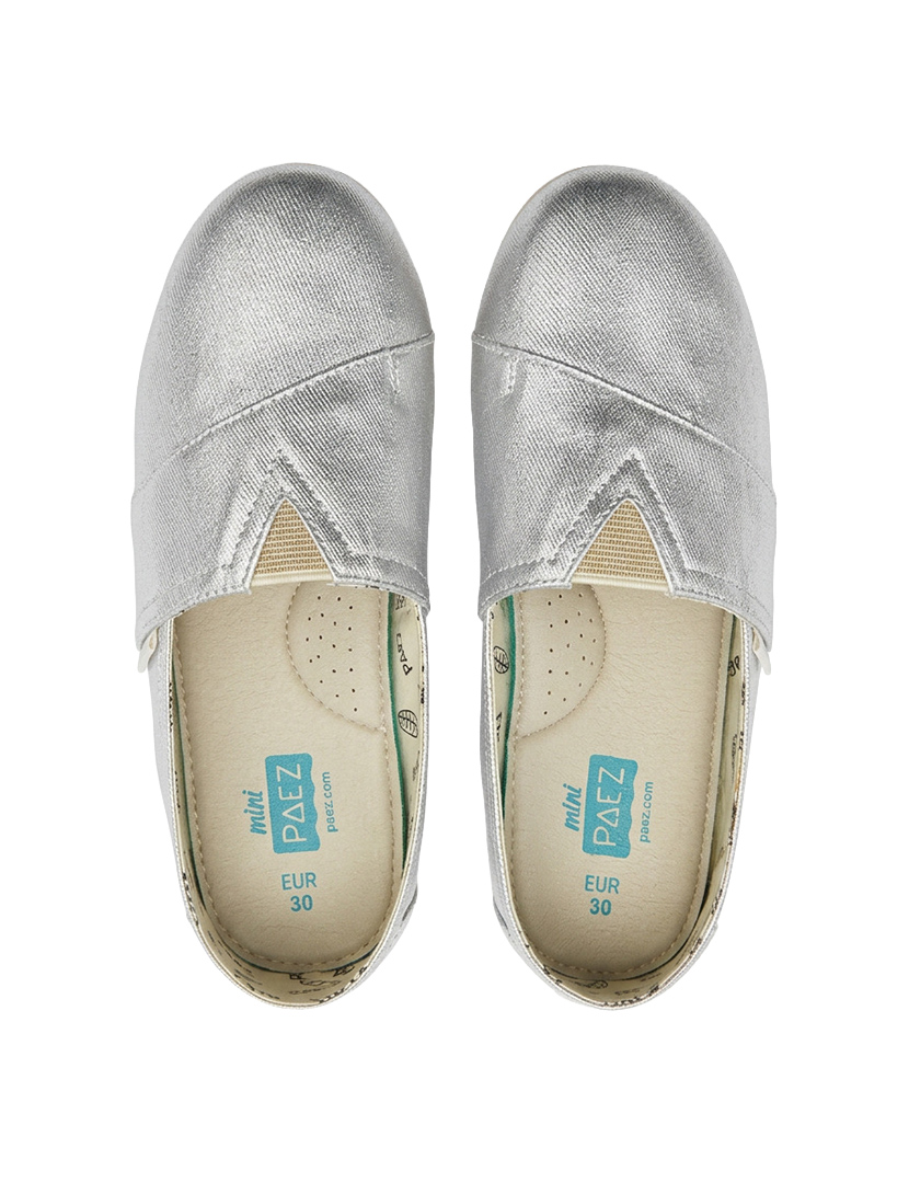 Alpercatas Gum Classic Combi Silver Kids