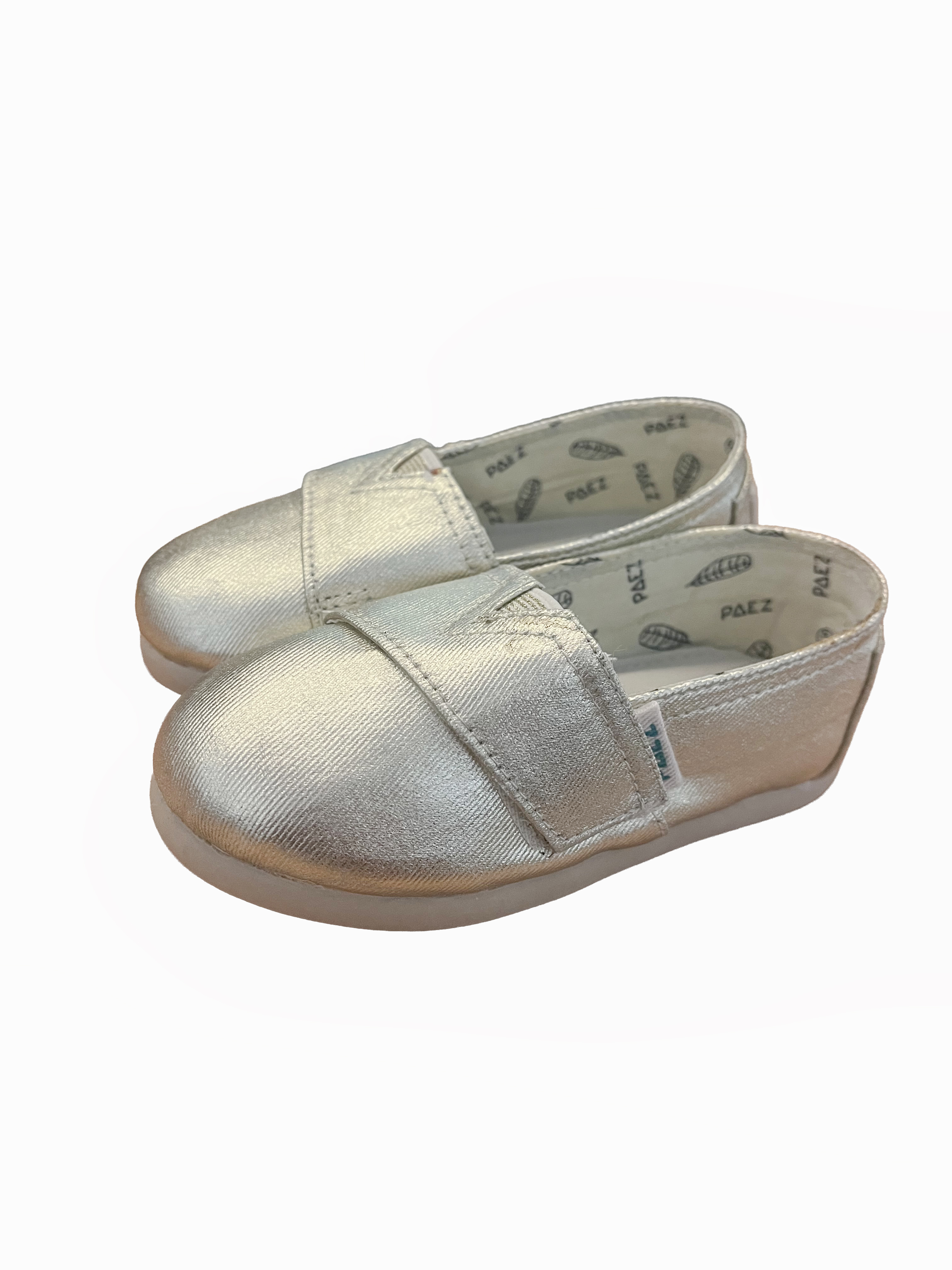 Combi Gold Baby Espadrilles