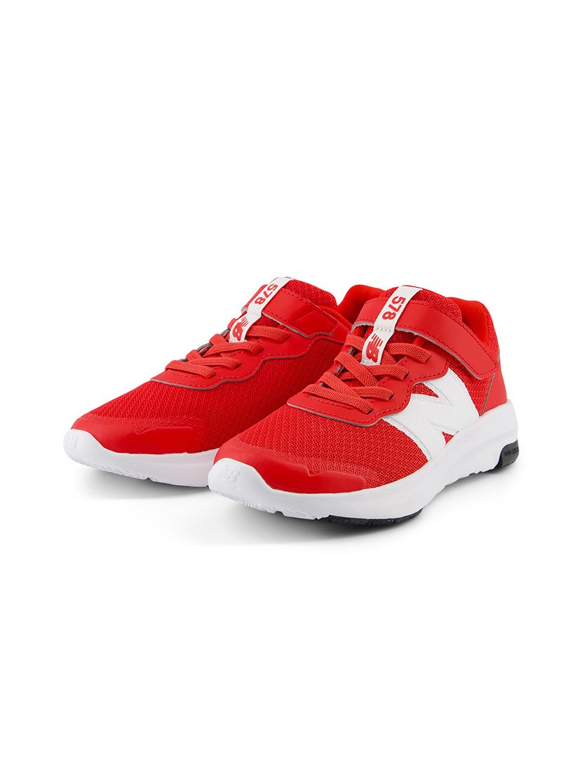 Zapatillas 578 Hook & Loop Rojo Verdadero