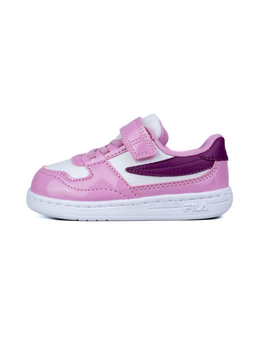 Ténis Fxventuno Velcro Baby Moonlite Mauve-Plum Caspia