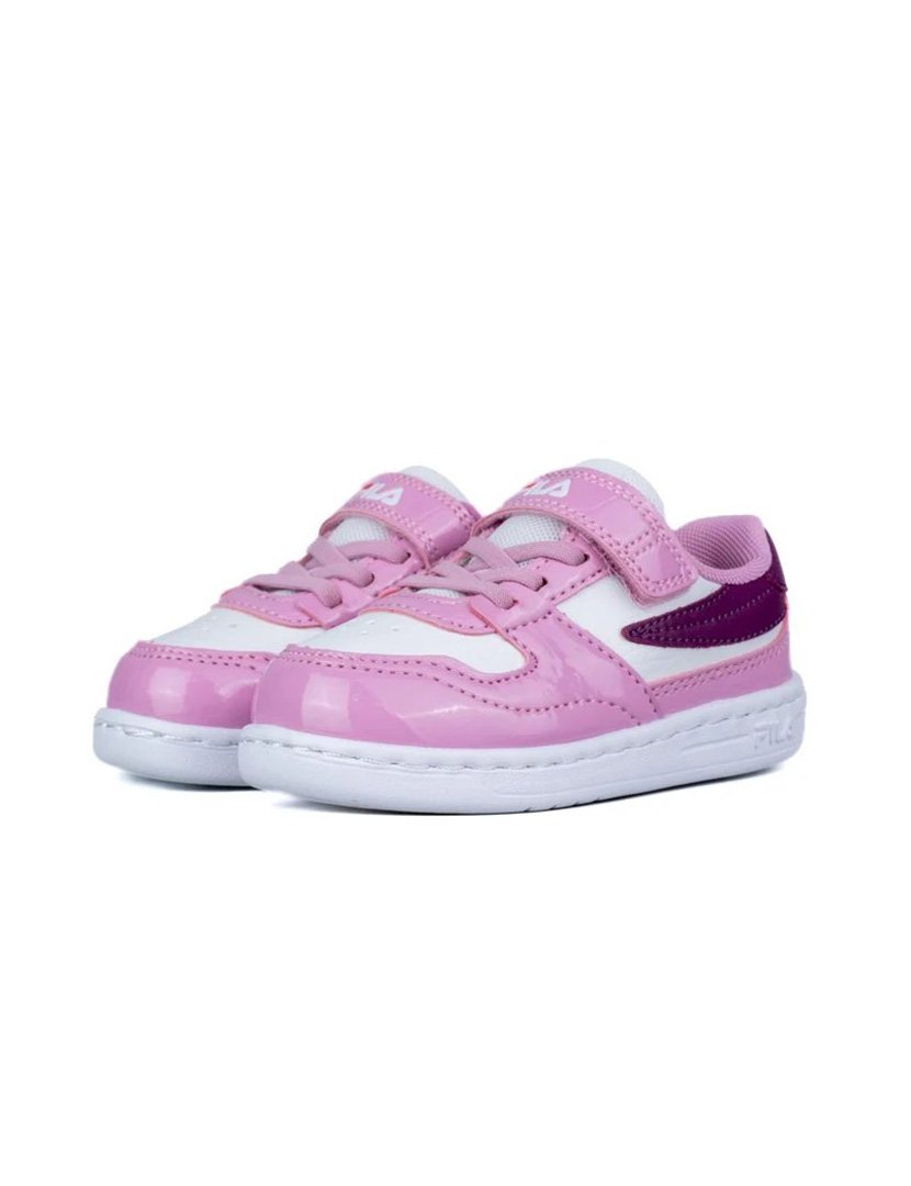 Ténis Fxventuno Velcro Baby Moonlite Mauve-Plum Caspia