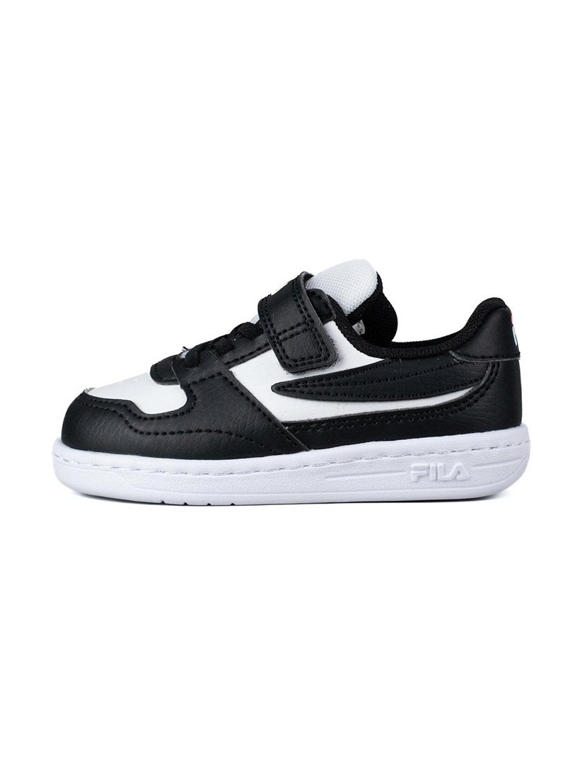 Ténis Fxventuno Velcro Baby Black-White