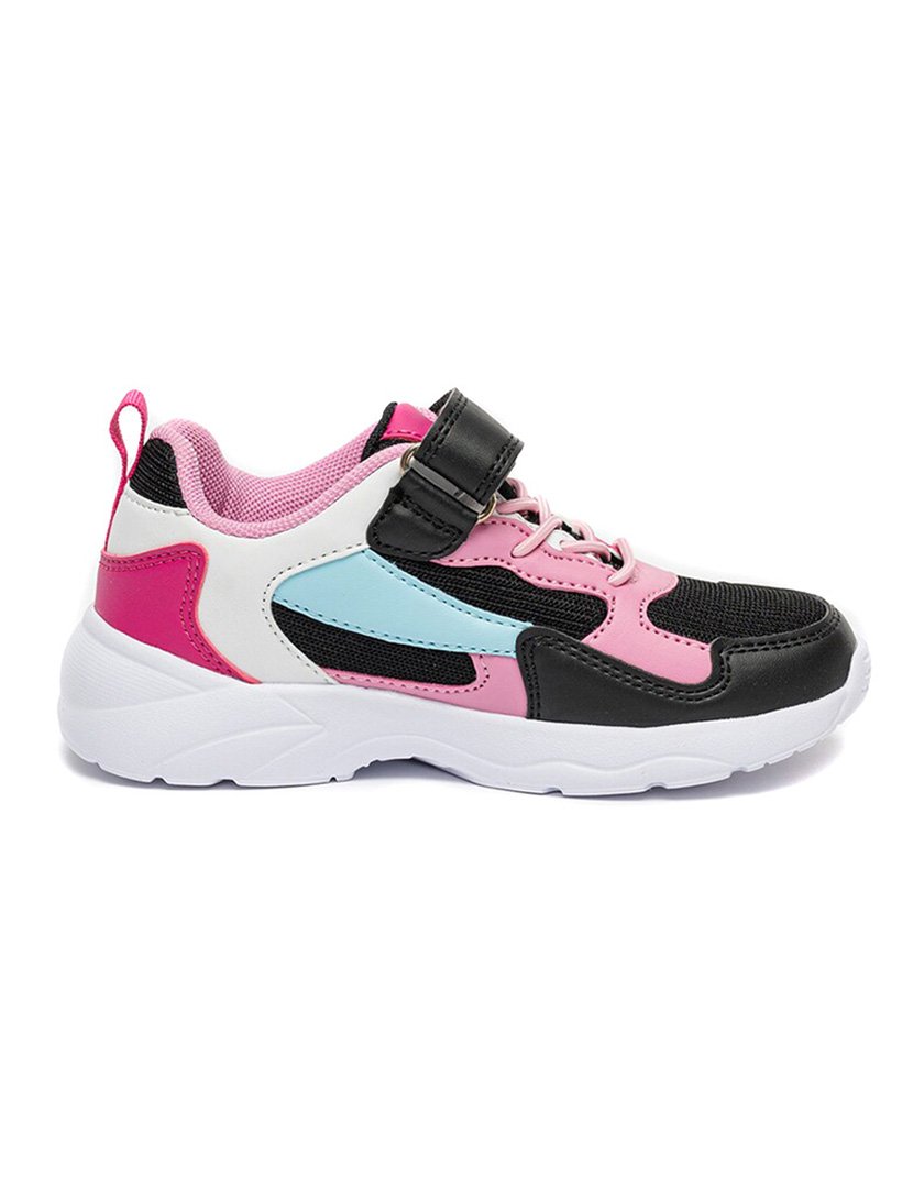 Ténis Ventosa CB Velcro Kids Black-Moonlite Mauve