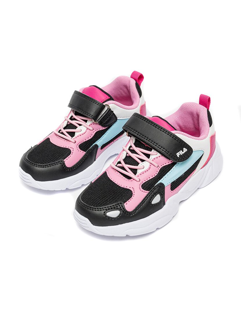 Ténis Ventosa CB Velcro Kids Black-Moonlite Mauve