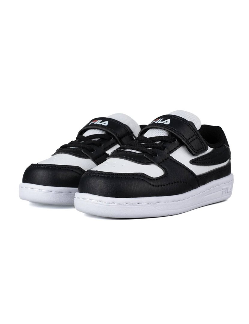 Ténis Fxventuno Velcro Baby Black-White