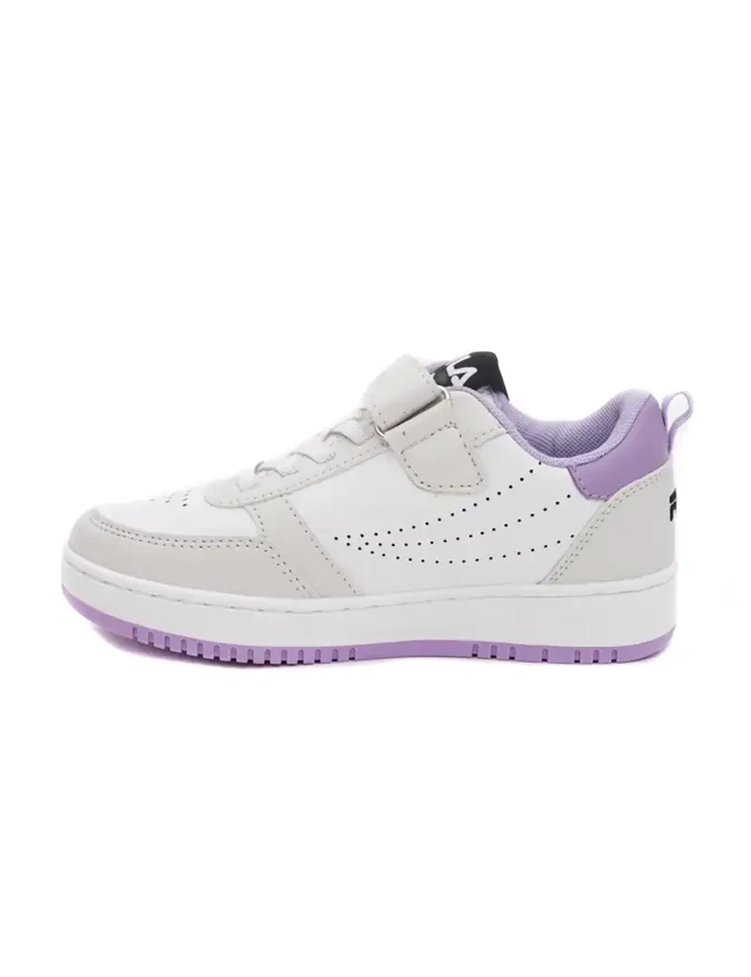 Ténis Rega Velcro Kids White-Viola