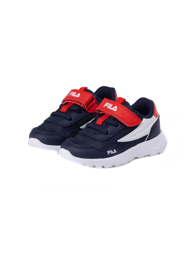 Ténis Tiger Velcro Baby Navy-Red