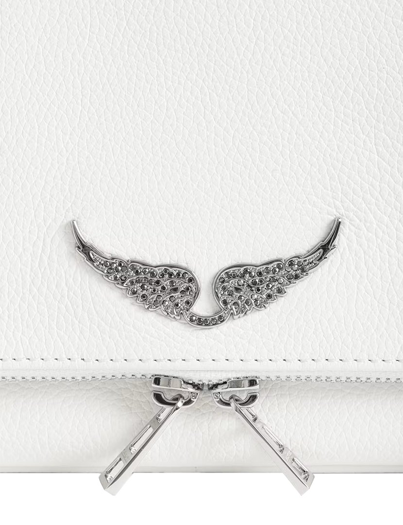 Rock Grained Leather White