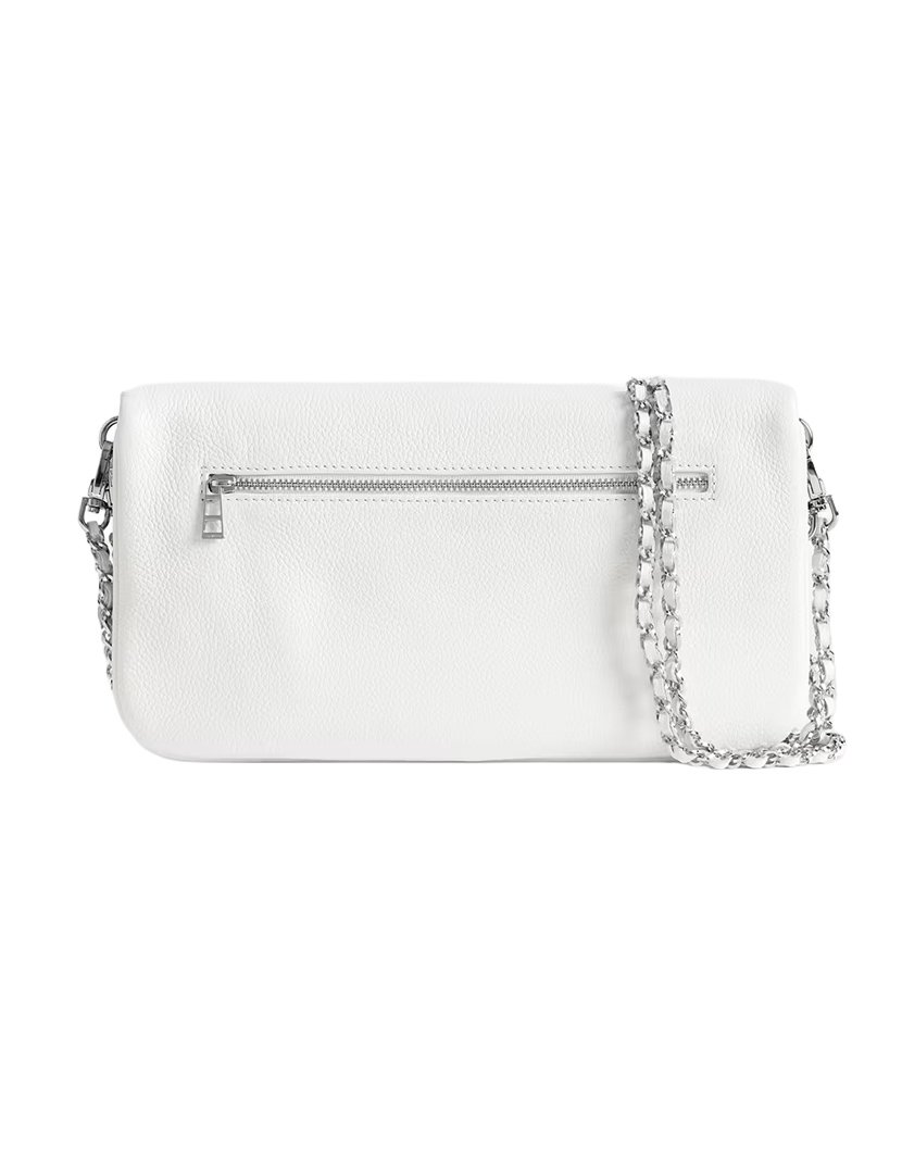 Rock Grained Leather White