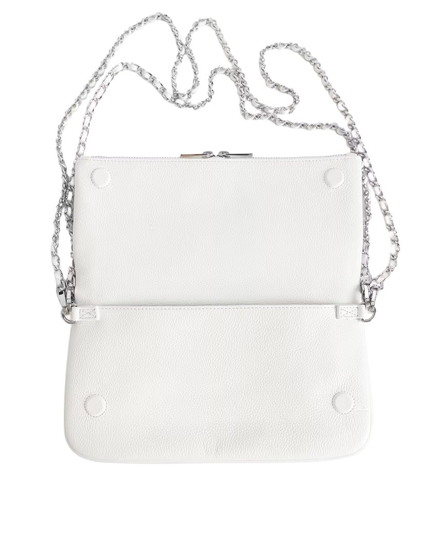 Rock Grained Leather White