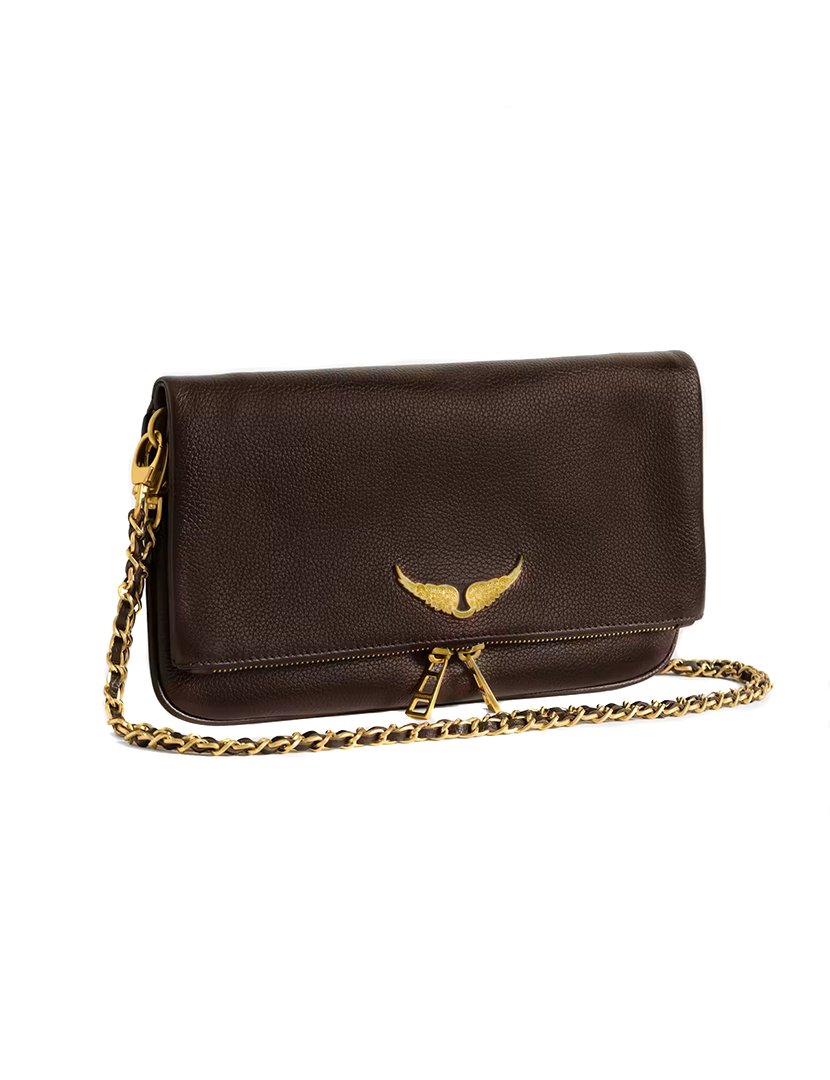 Rock Grained Leather Brown