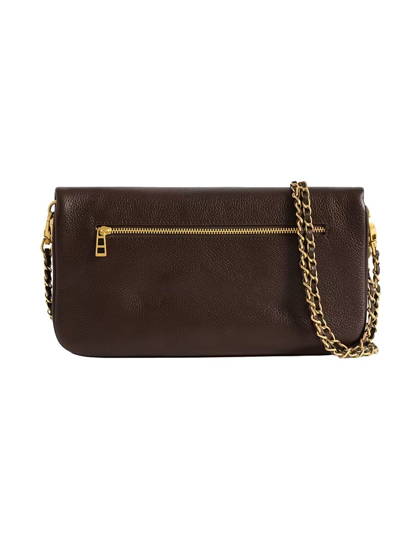 Rock Grained Leather Brown