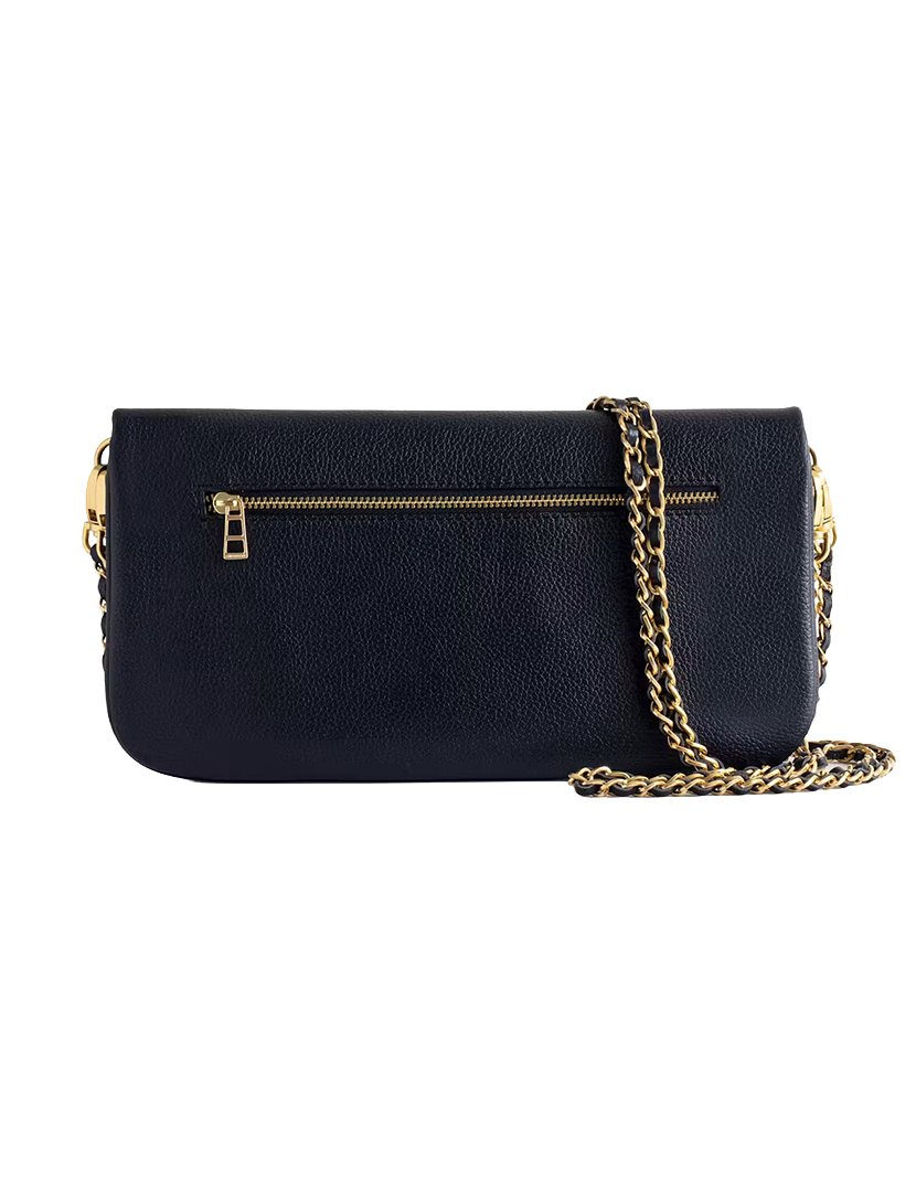 Rock Grained Leather Blue