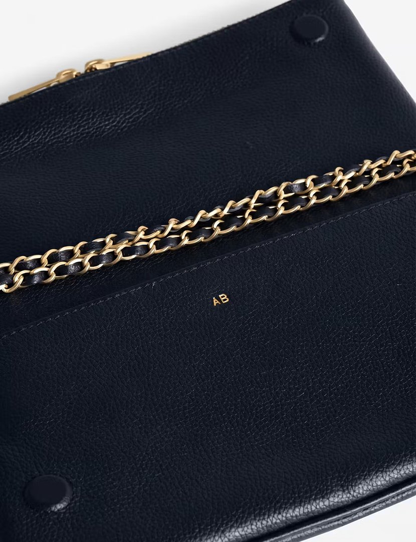 Rock Grained Leather Blue