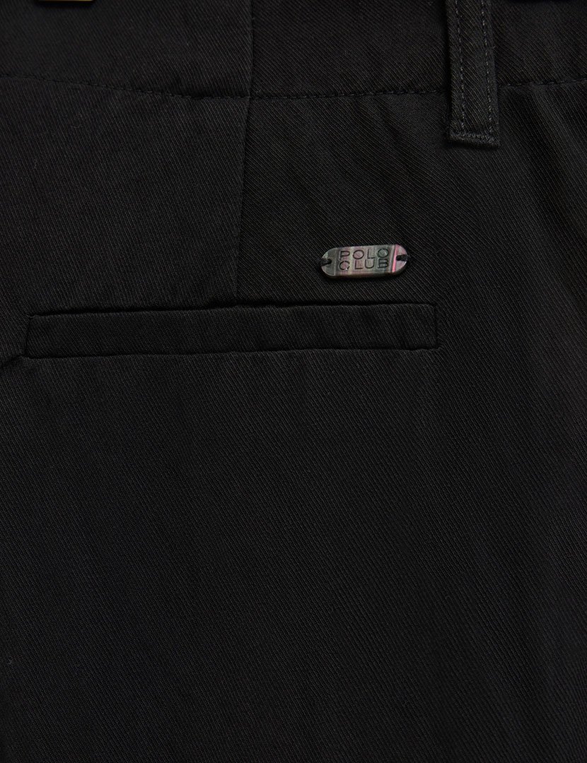 Pantalones Regular Fit Negros