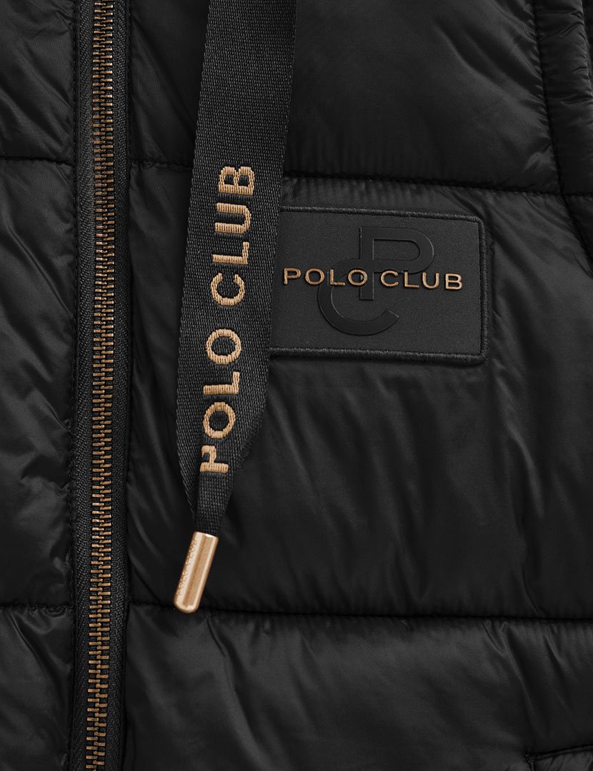 Colete acolchoado Beli Preto