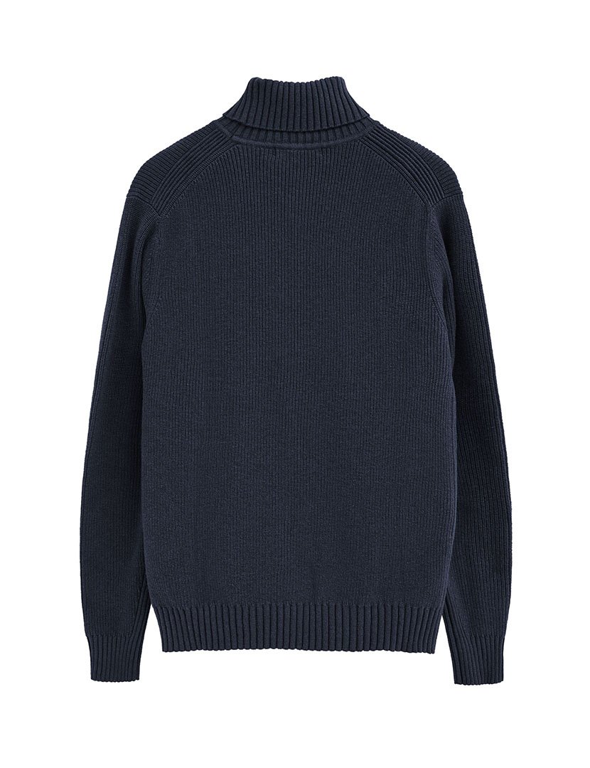 Camisola de gola alta GG9 Azul Marinho