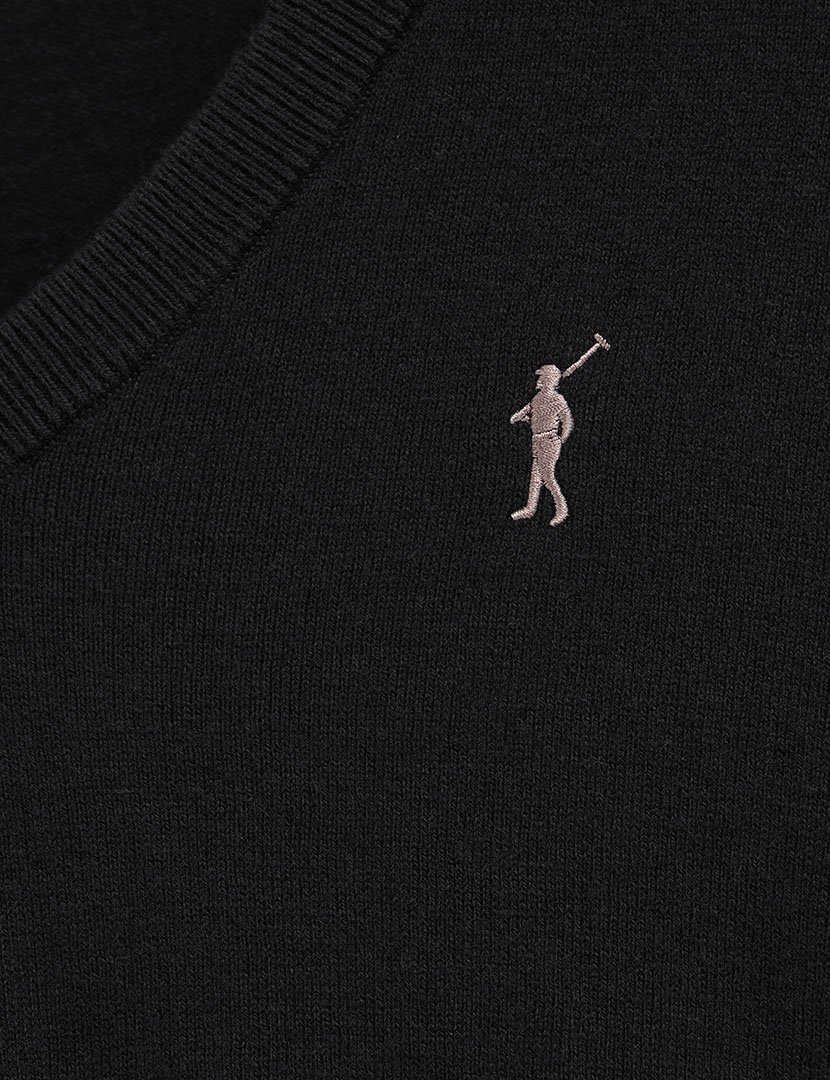 Camisola de lã GG12 Preto