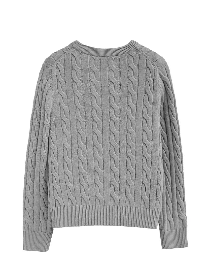 Camisola de malha GG9 Cinzento
