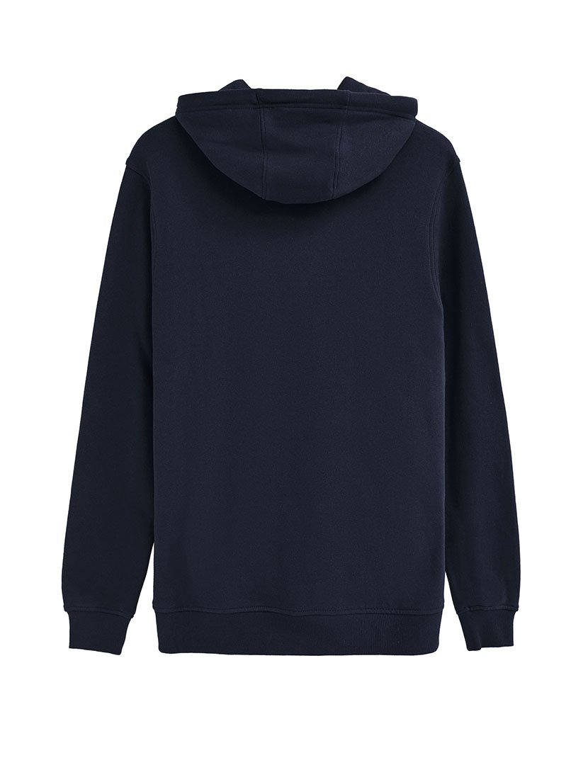 Sweatshirt com capuz slim fit Azul Marinho