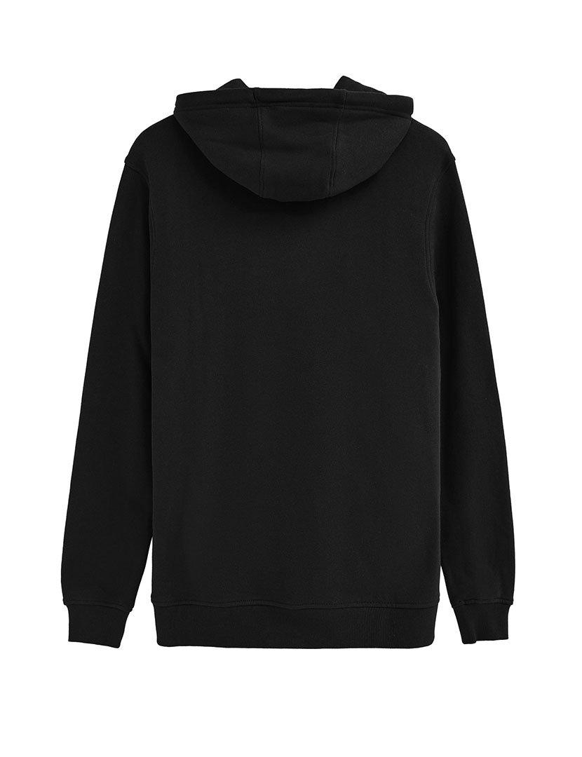 Sweatshirt com capuz slim fit Preto