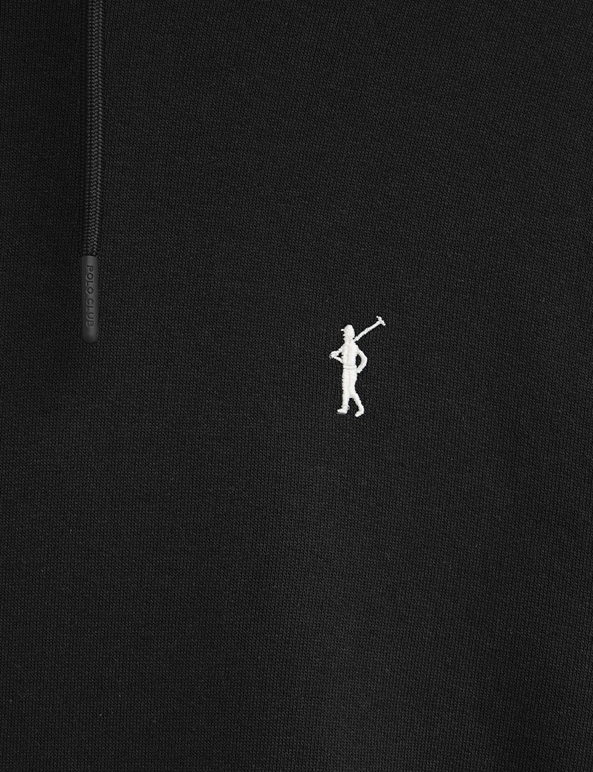 Sweatshirt com capuz slim fit Preto
