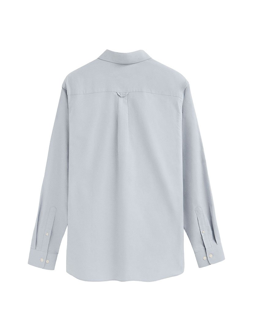 Camisa de manga comprida Oxford Azul Claro