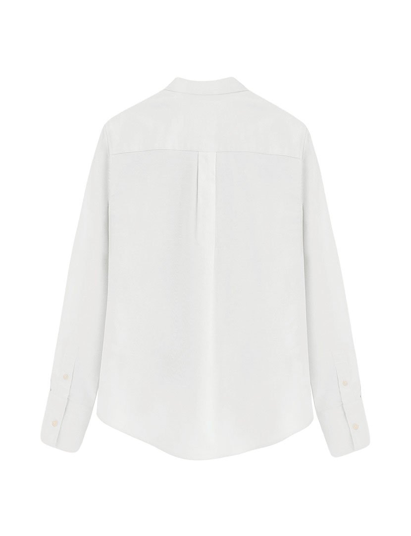 Camisa de manga comprida Oxford Branco