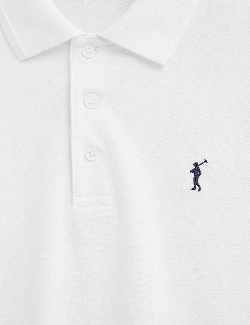 Pólo regular fit Branco