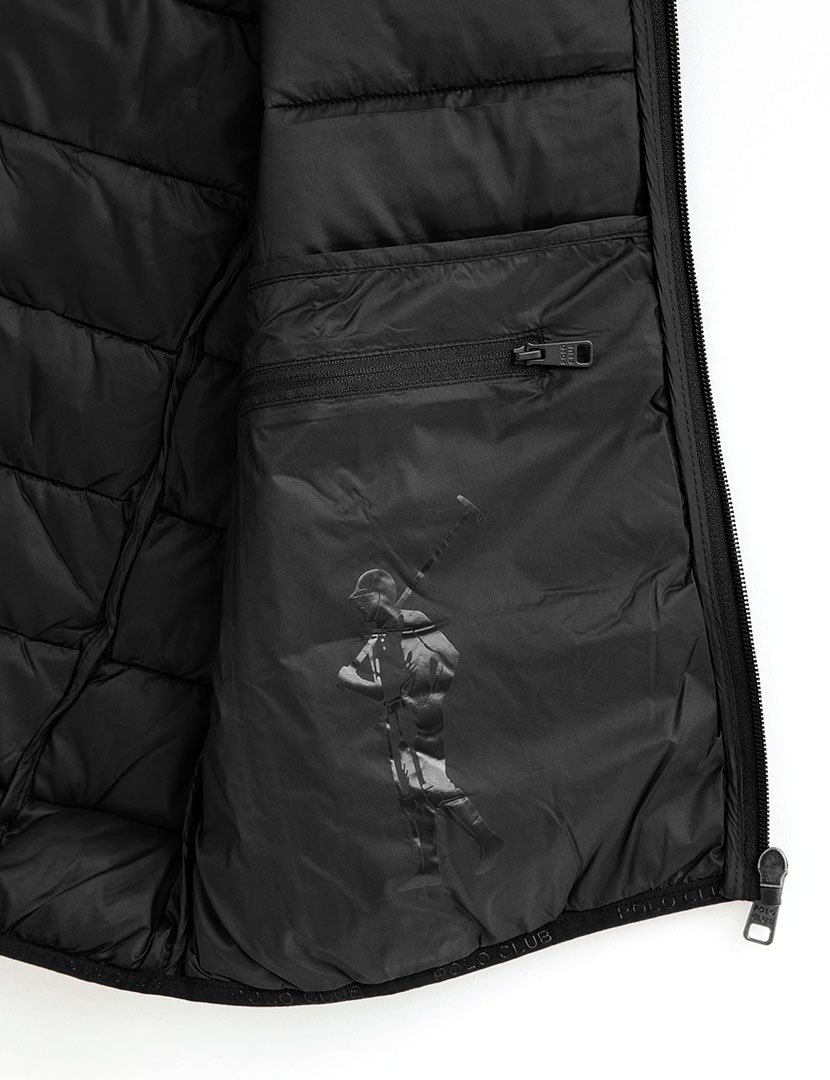 Colete acolchoado Preto