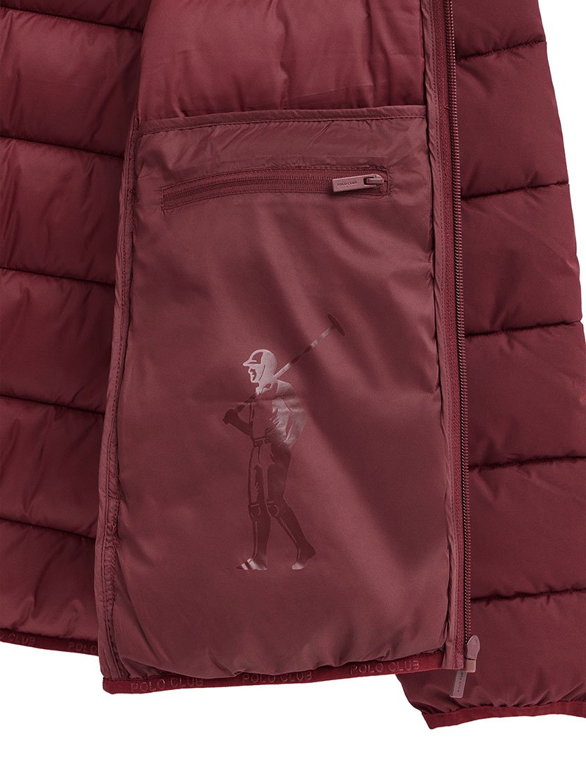 Casaco ultralight Brunel Bordô