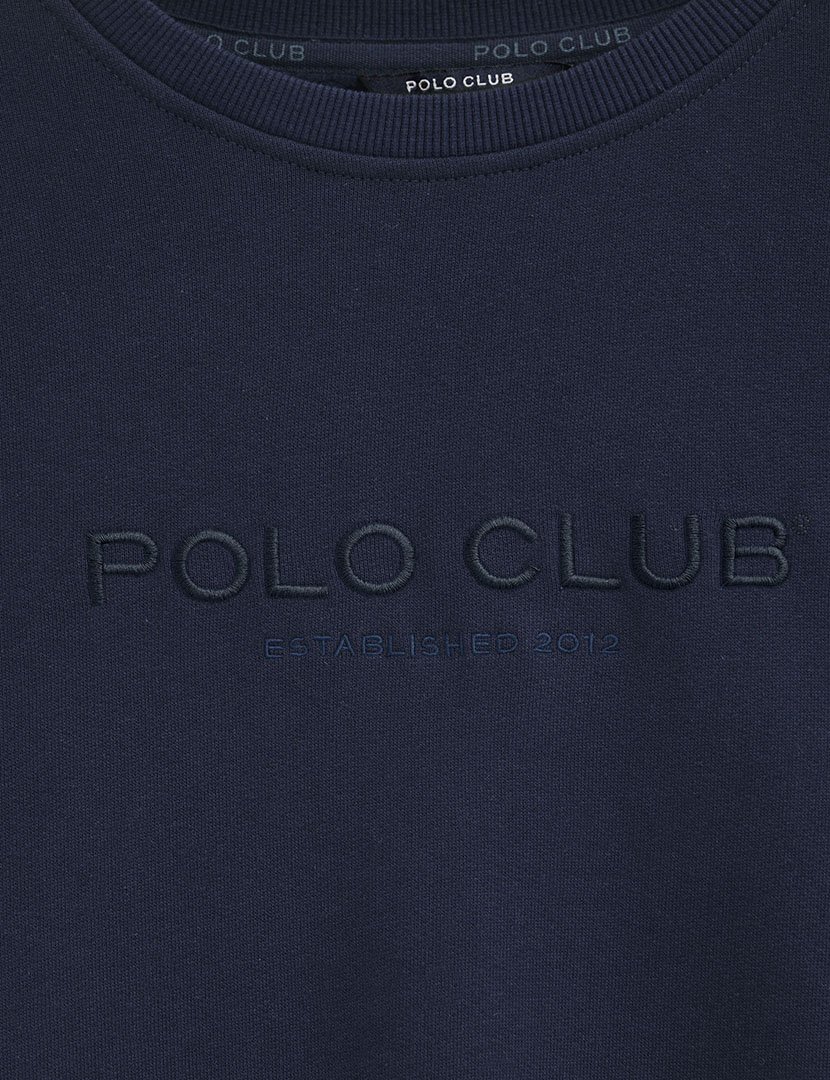 Sweatshirt Est Minimal Azul Marinho