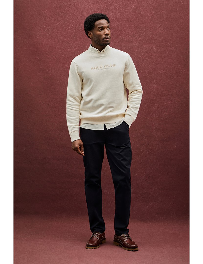 Sweatshirt Est Minimal Bege