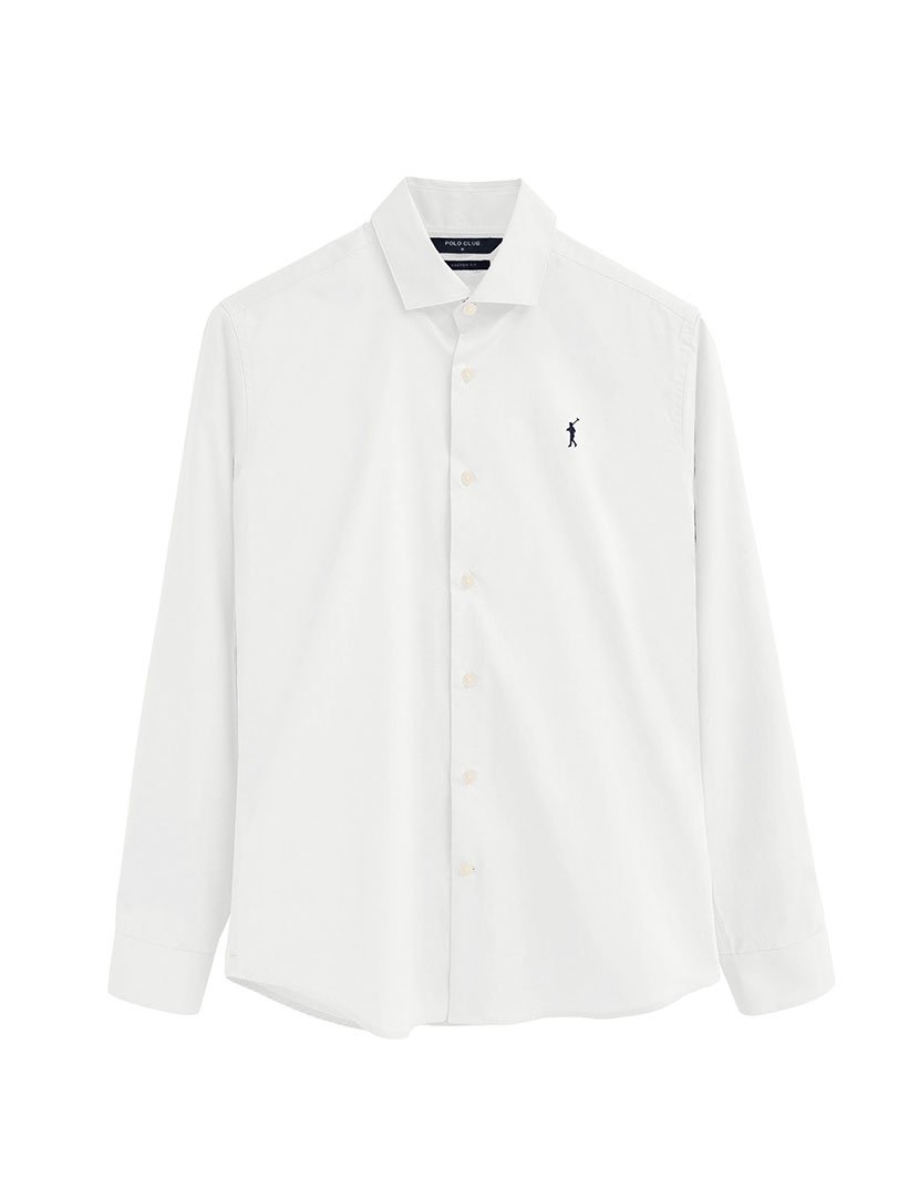 Pack 3 Camisas de manga comprida slim fit