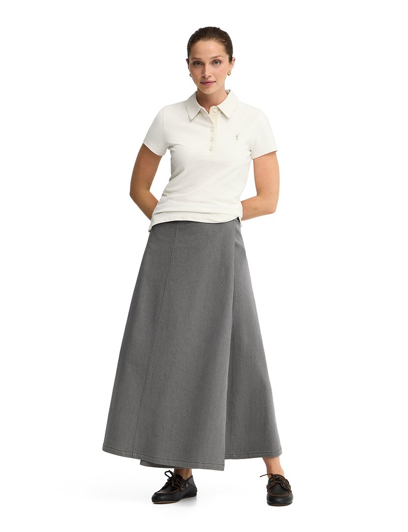 Pólo slim fit Bege