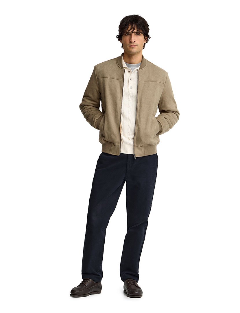 Casaco Bomber Lenox Castanho