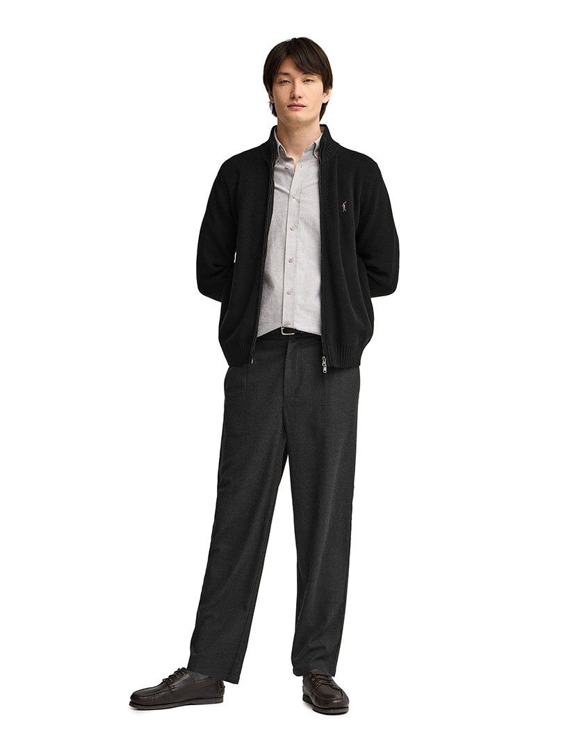 Cardigan de lã GG9 Preto