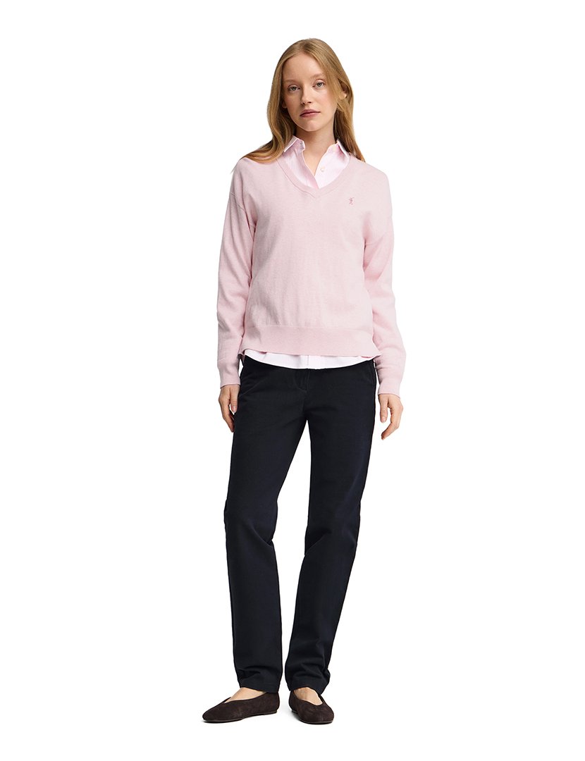 Camisola de lã GG12 Rosa