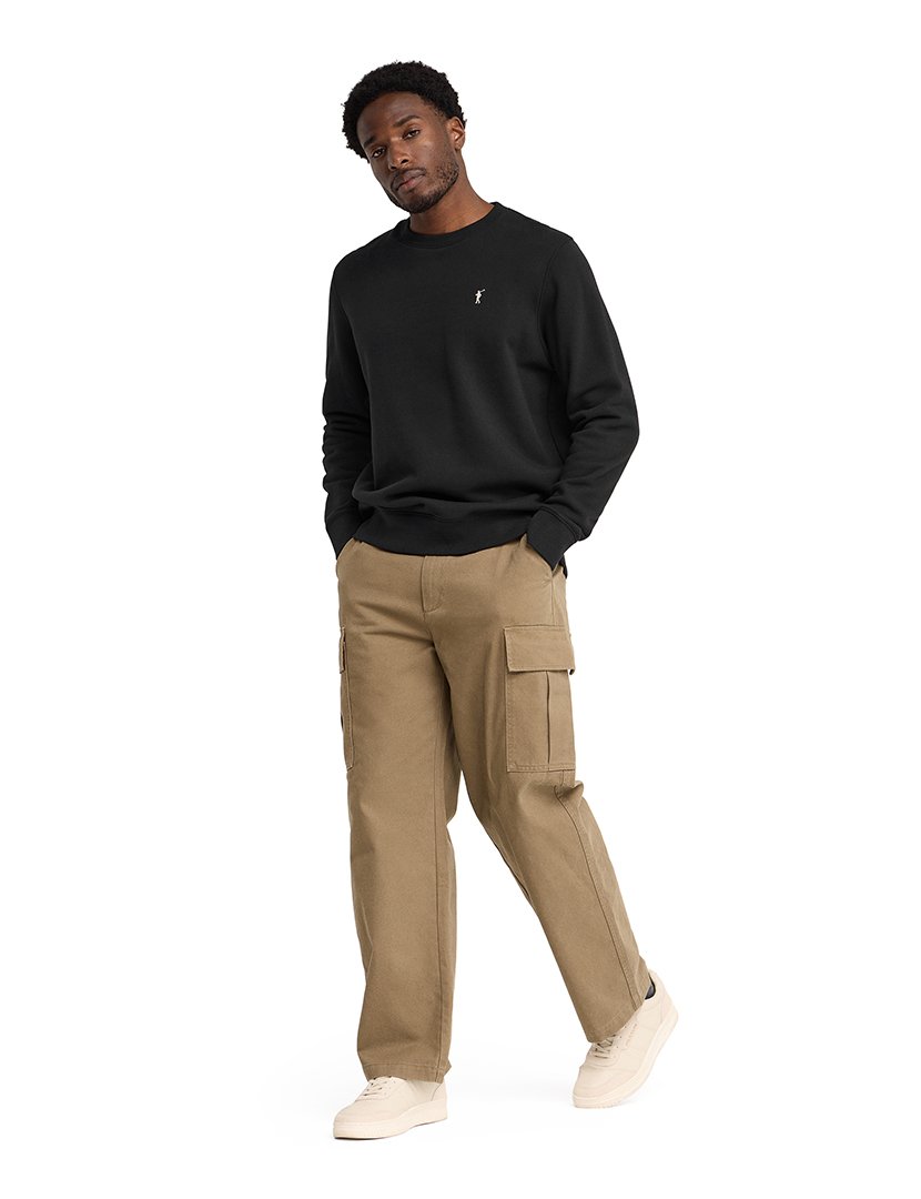 Sweatshirt relaxed fit Preto