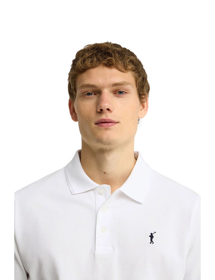 Pólo regular fit Branco