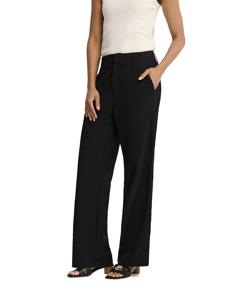 Pantalones Regular Fit Negros