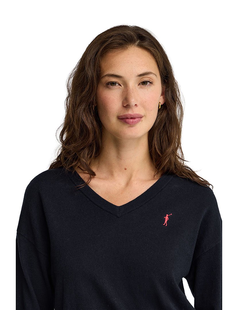 Camisola de lã GG12 Azul Marinho