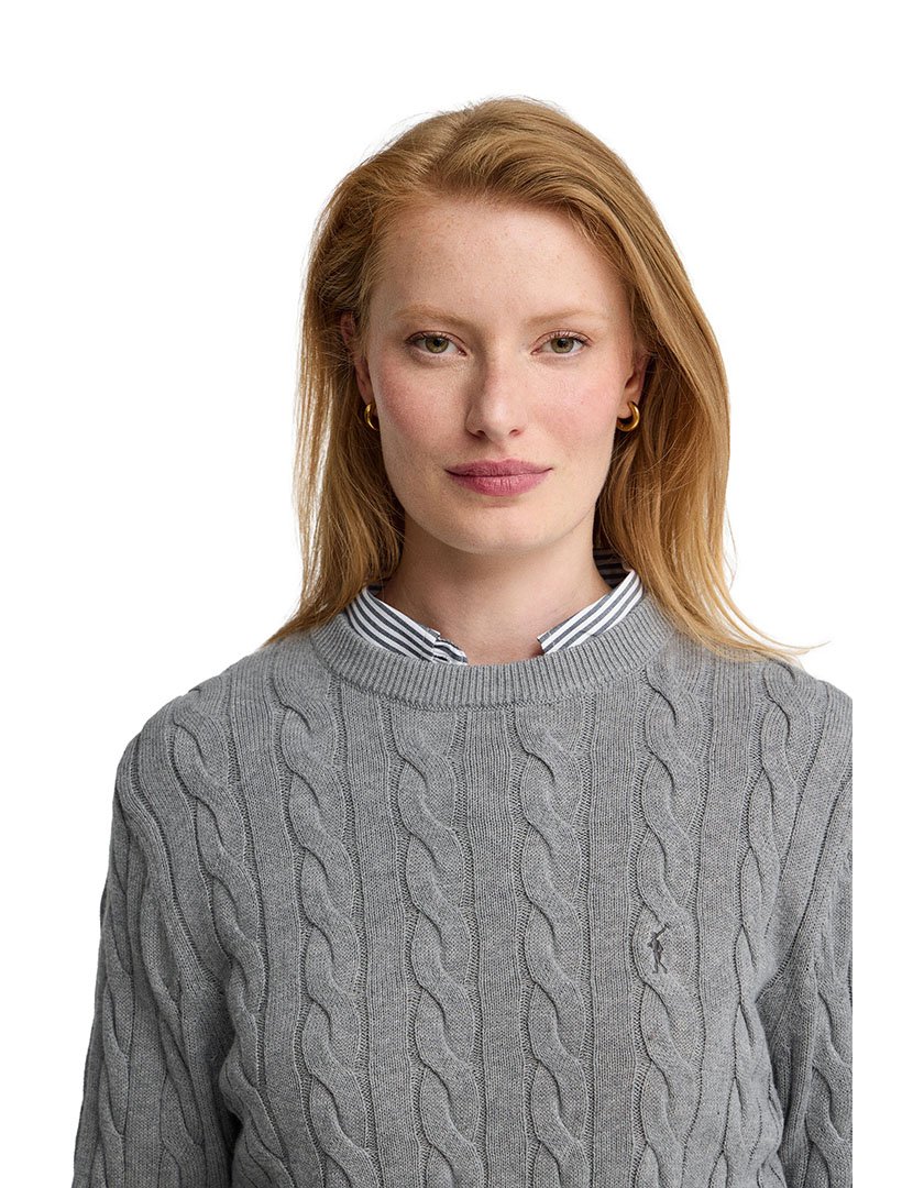 Camisola de malha GG9 Cinzento
