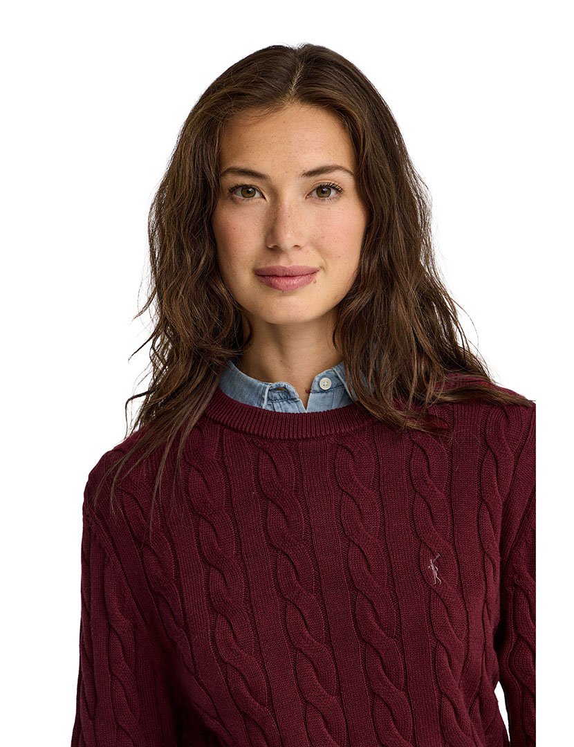 Camisola de malha GG9 Bordô