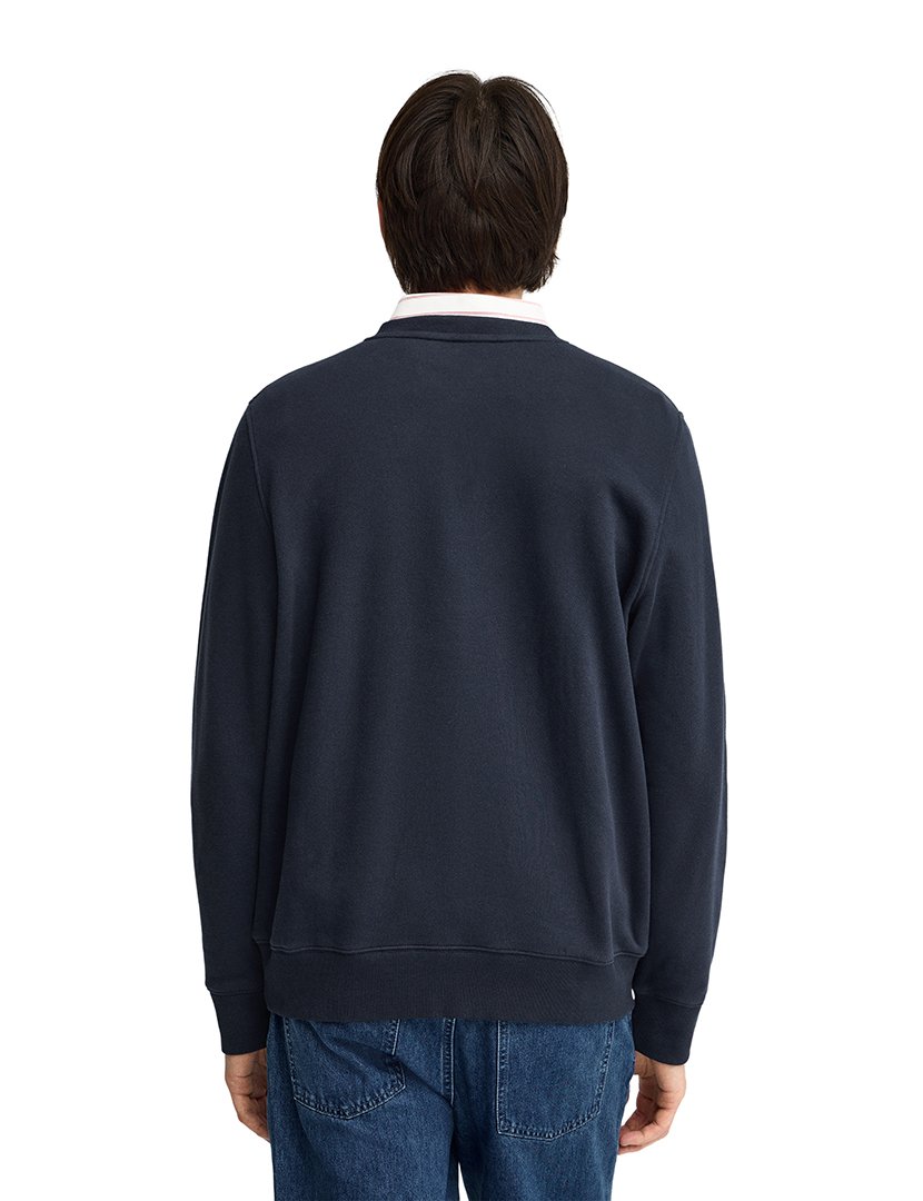 Sweatshirt relaxed fit Azul Marinho